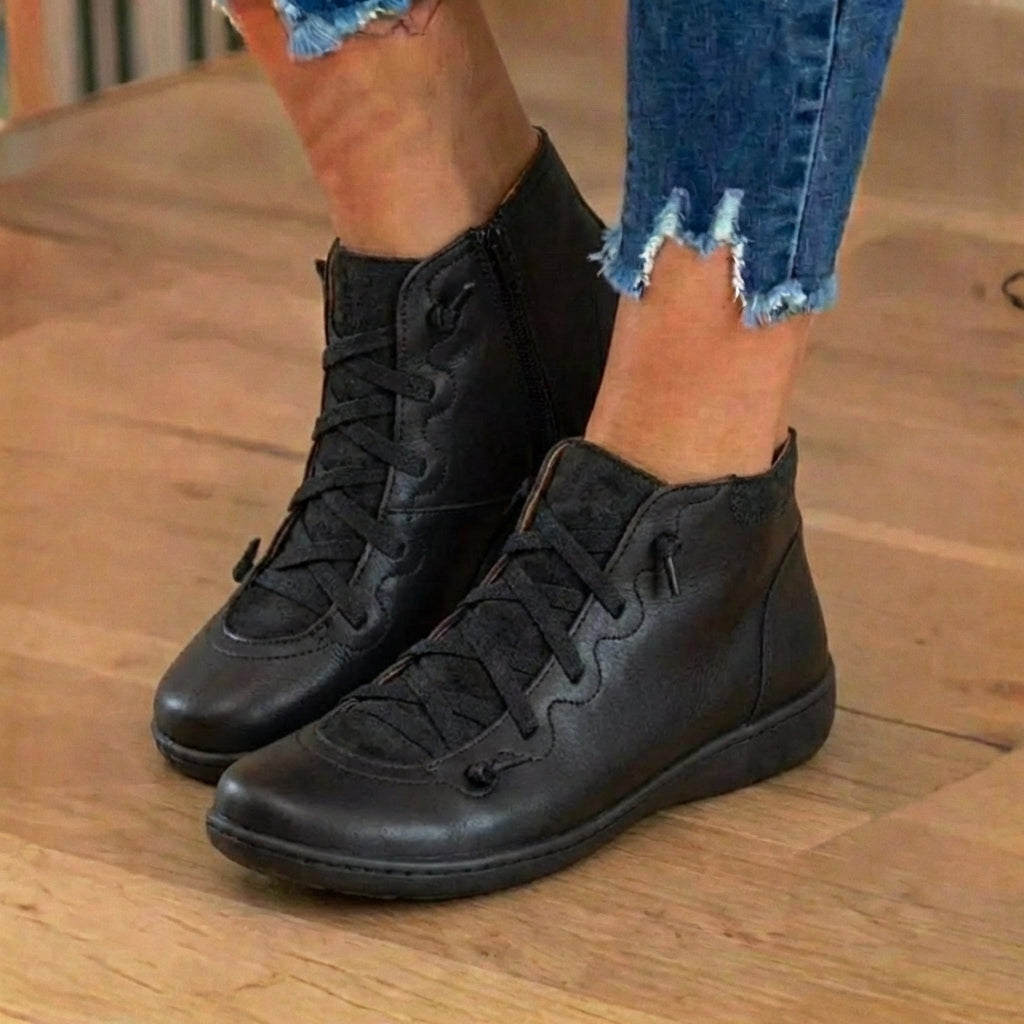 Chic Orthopedic Boots with Unique Design