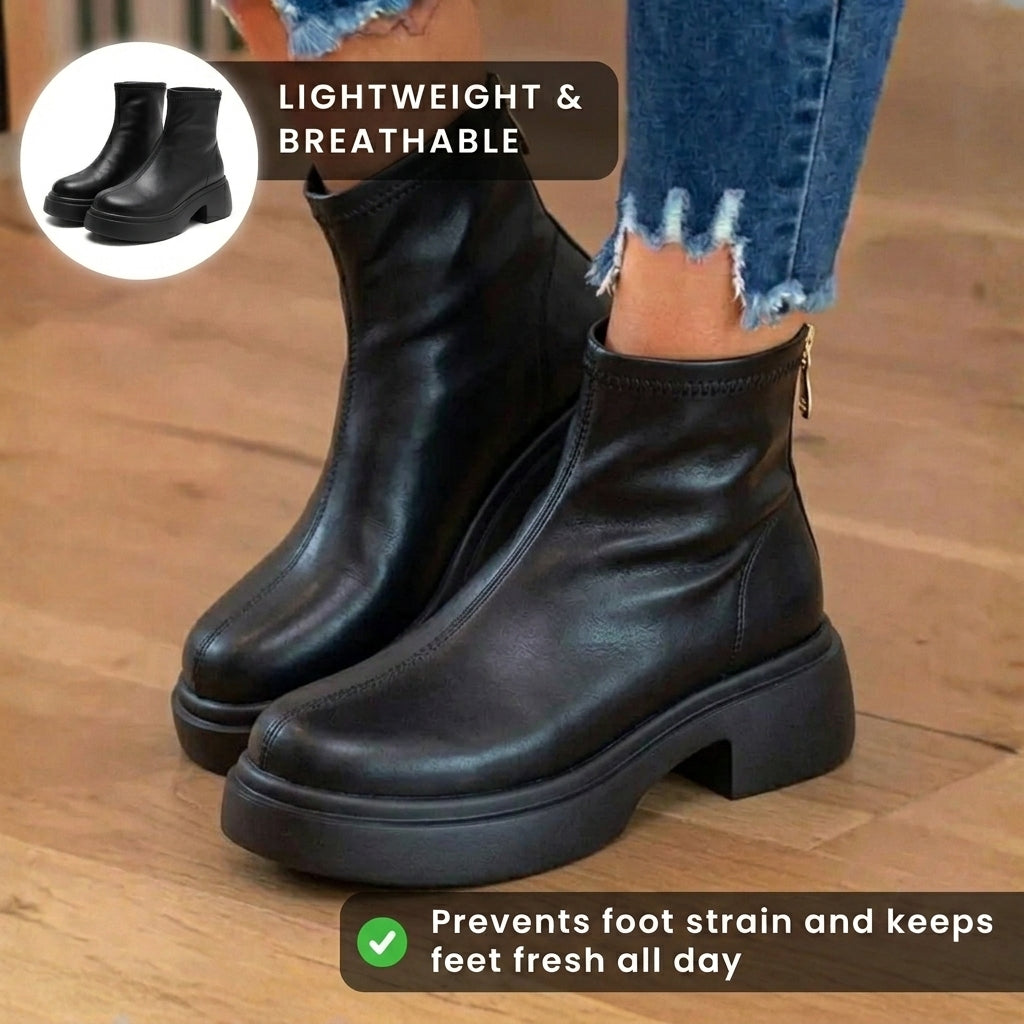 Chic Orthopedic Boots with Unique Design