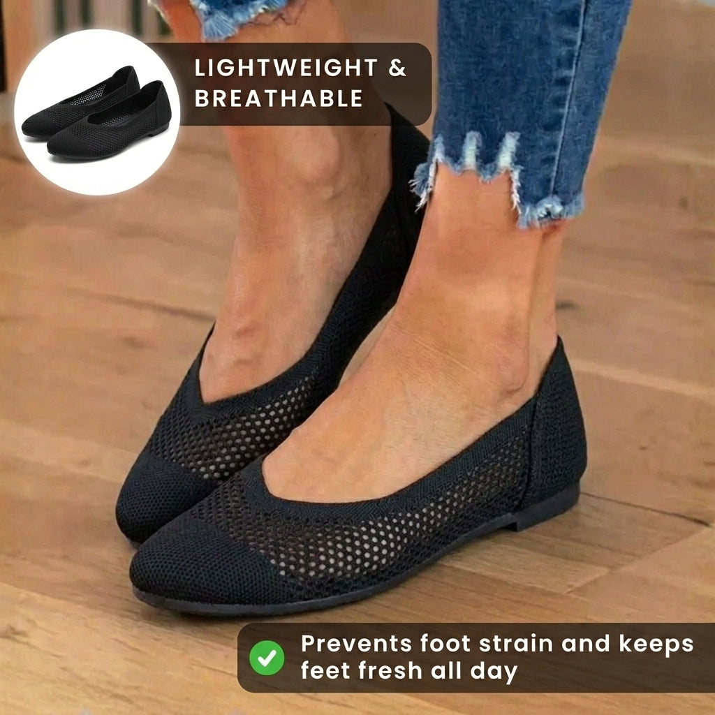 Vintage Inspired Orthopedic Flats