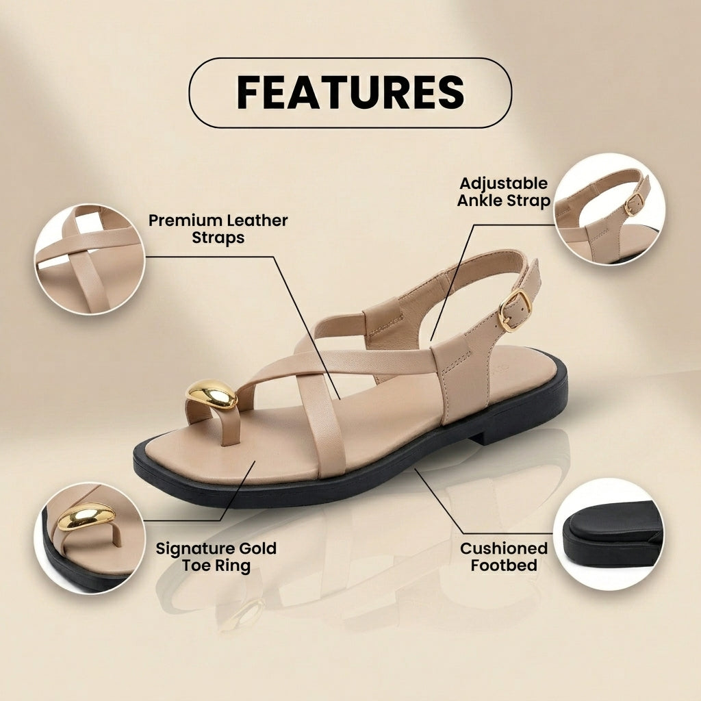 Graceful Orthopedic Sandals for Modern Look