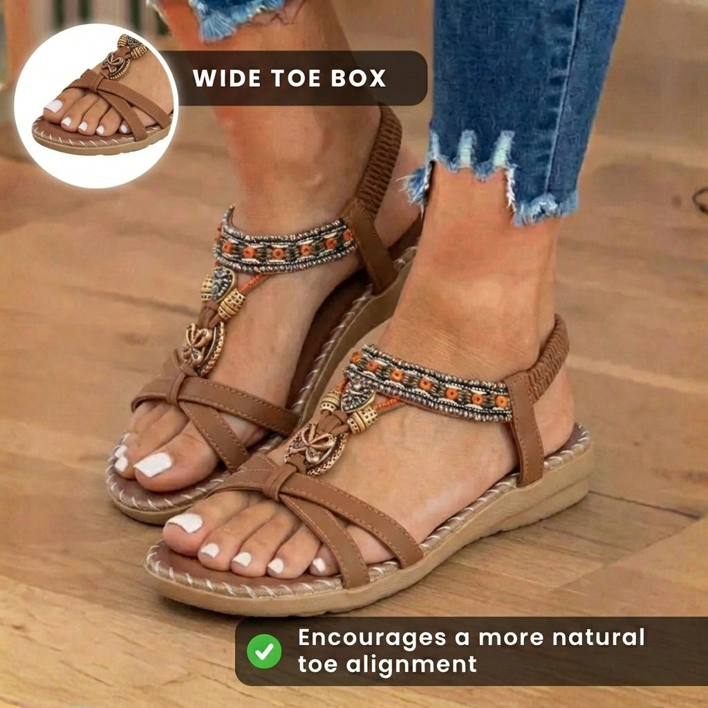 Classic Orthopedic Sandals with Timeless Style