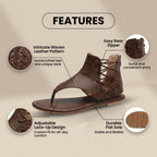 Classic Orthopedic Sandals with Timeless Style