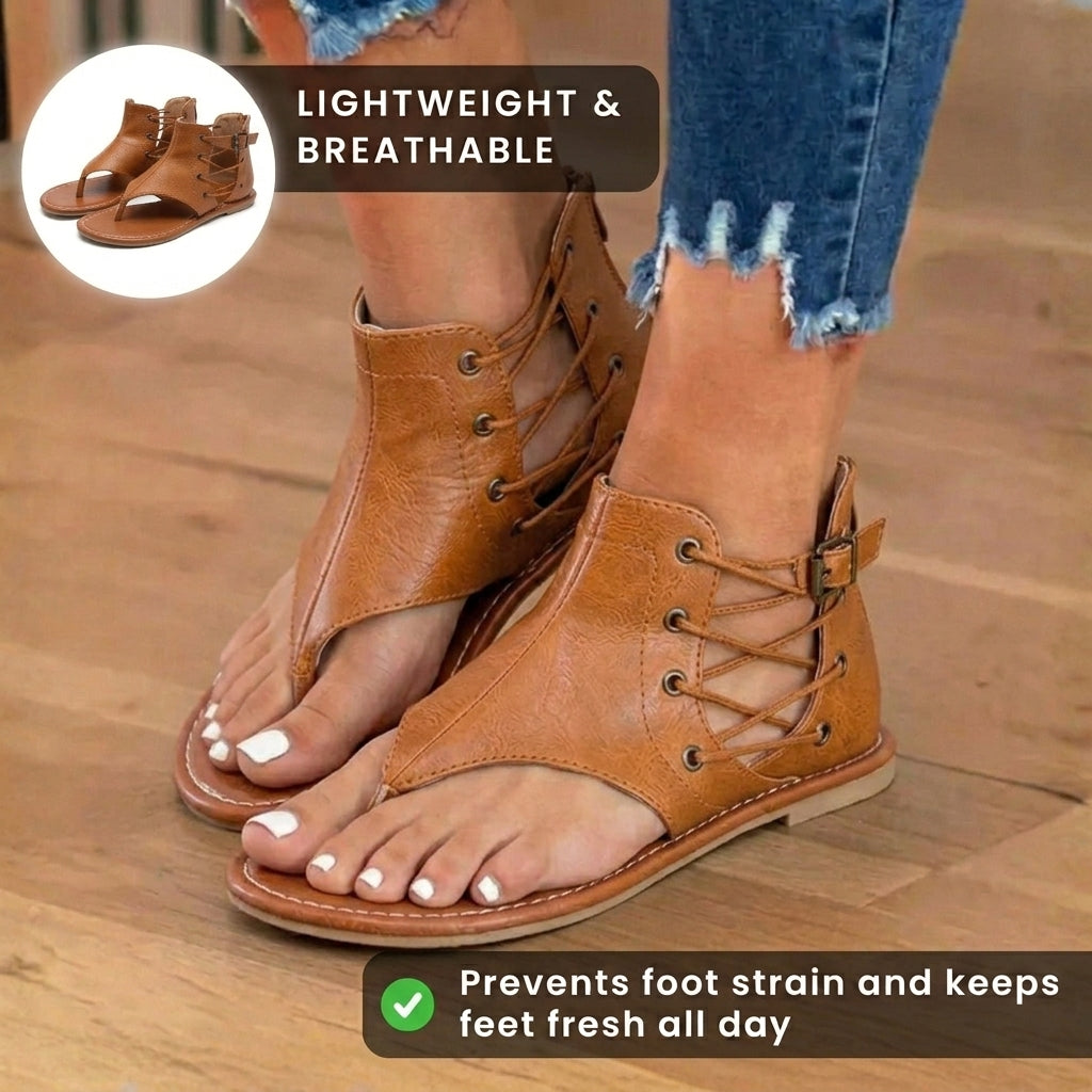 Classic Orthopedic Sandals with Timeless Style