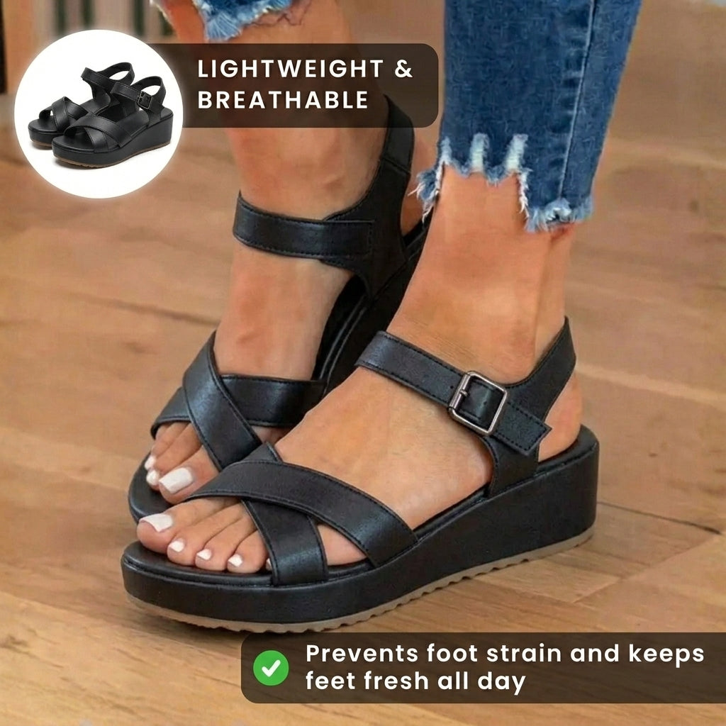 Vintage Inspired Orthopedic Sandals