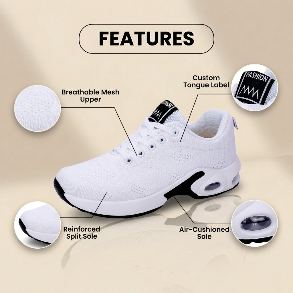 Graceful Orthopedic Sneakers for Modern Look