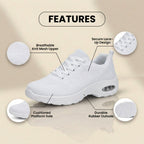 Orthopedic Mesh Athletic Sneakers - Air Cushion Heel & Lightweight Design