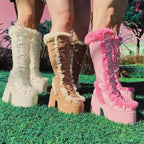 Vintage Inspired Orthopedic Boots