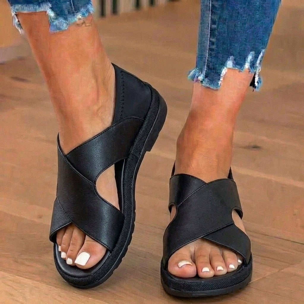 Classic Orthopedic Sandals with Timeless Style