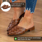 Chic Orthopedic Mules with Unique Design