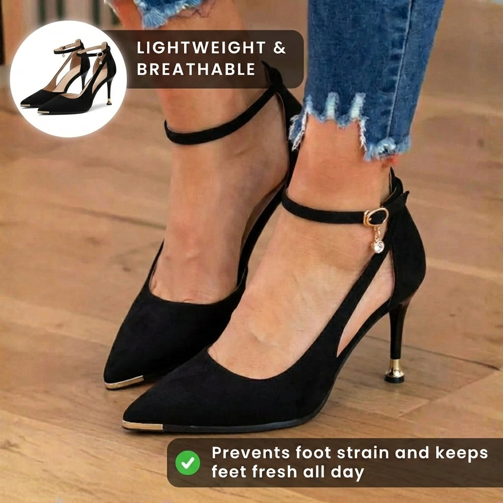 Chic Orthopedic Heels with Unique Design