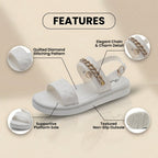 Chic Orthopedic Slippers with Unique Design