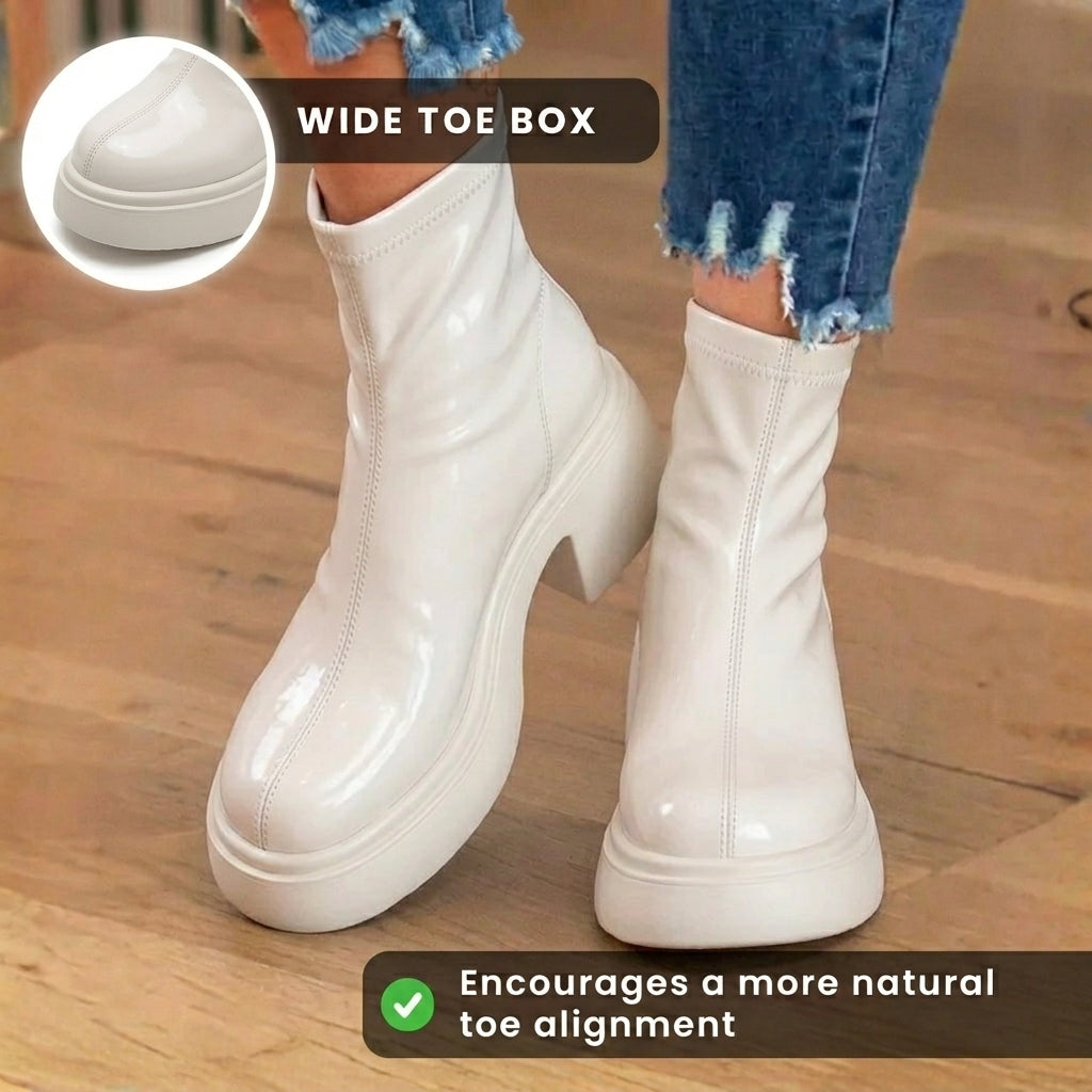 Chic Orthopedic Boots with Unique Design