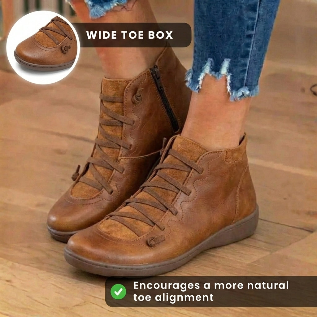 Chic Orthopedic Boots with Unique Design