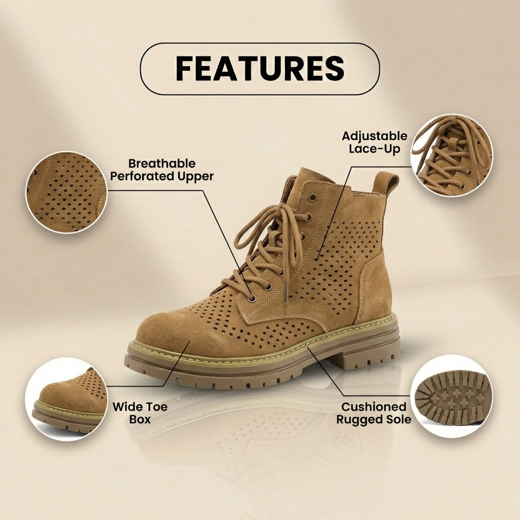 Graceful Orthopedic Boots for Modern Look