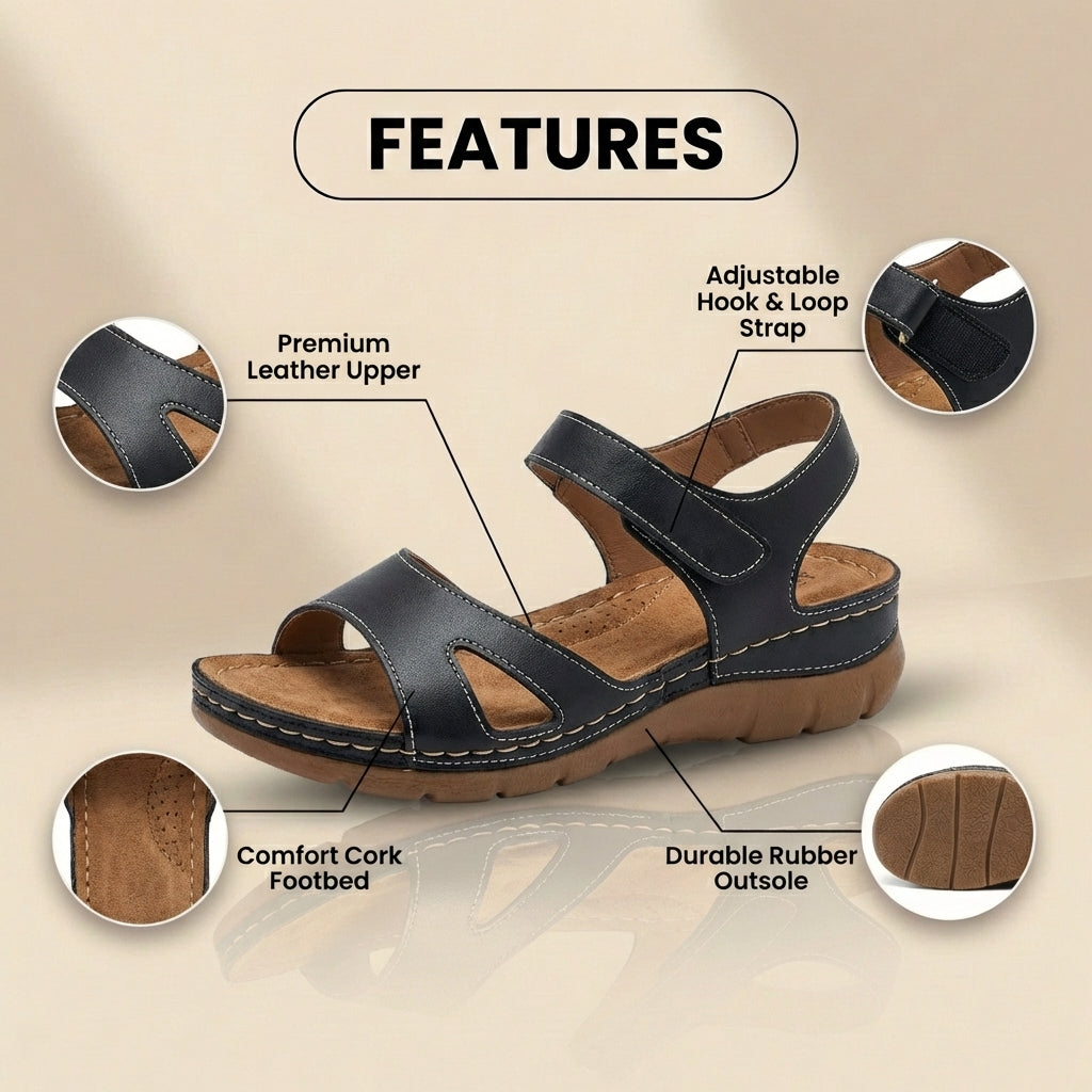 Graceful Orthopedic Sandals for Modern Look
