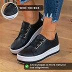 Graceful Orthopedic Flats for Modern Look