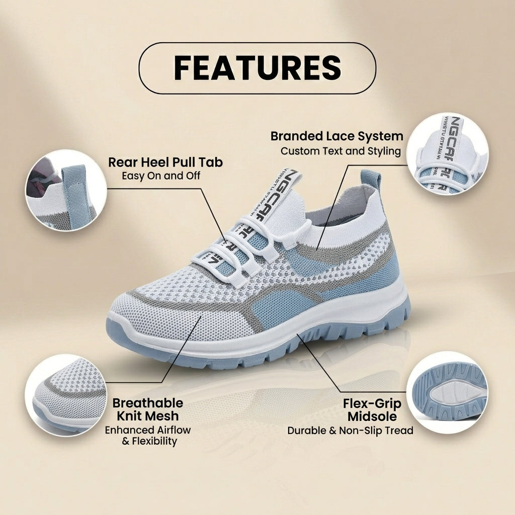 Elegant Orthopedic Sneakers for Every Step