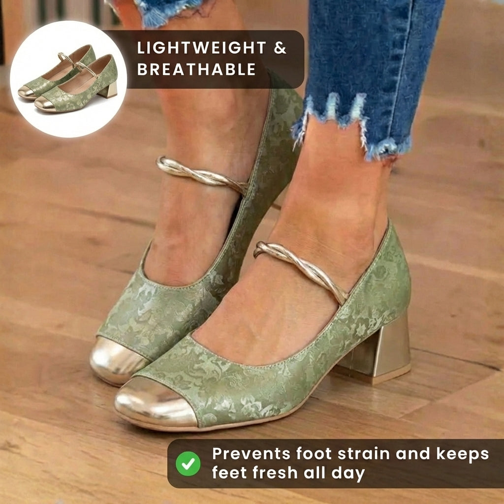 Classic Orthopedic Heels with Timeless Style