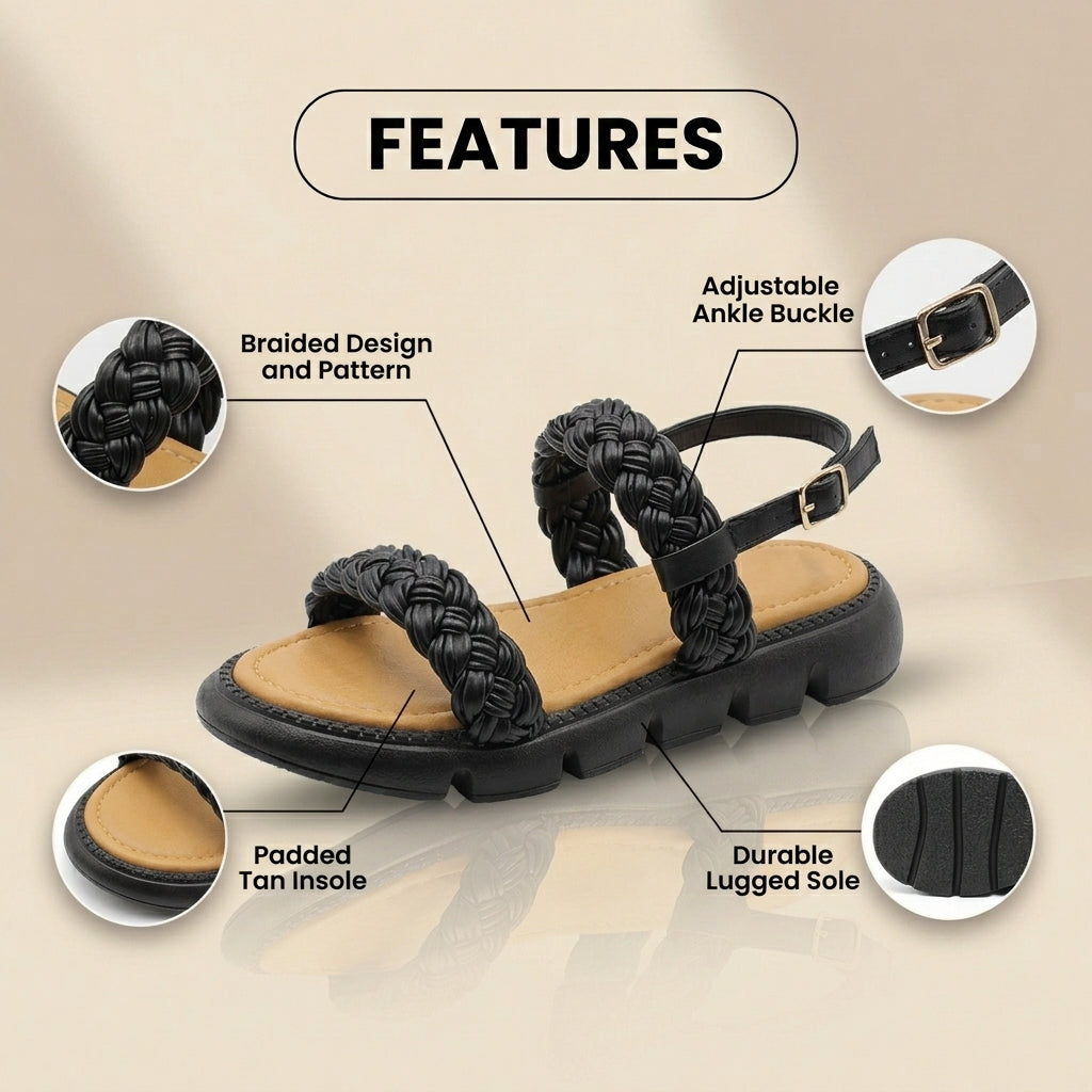 Chic Orthopedic Sandals with Unique Design