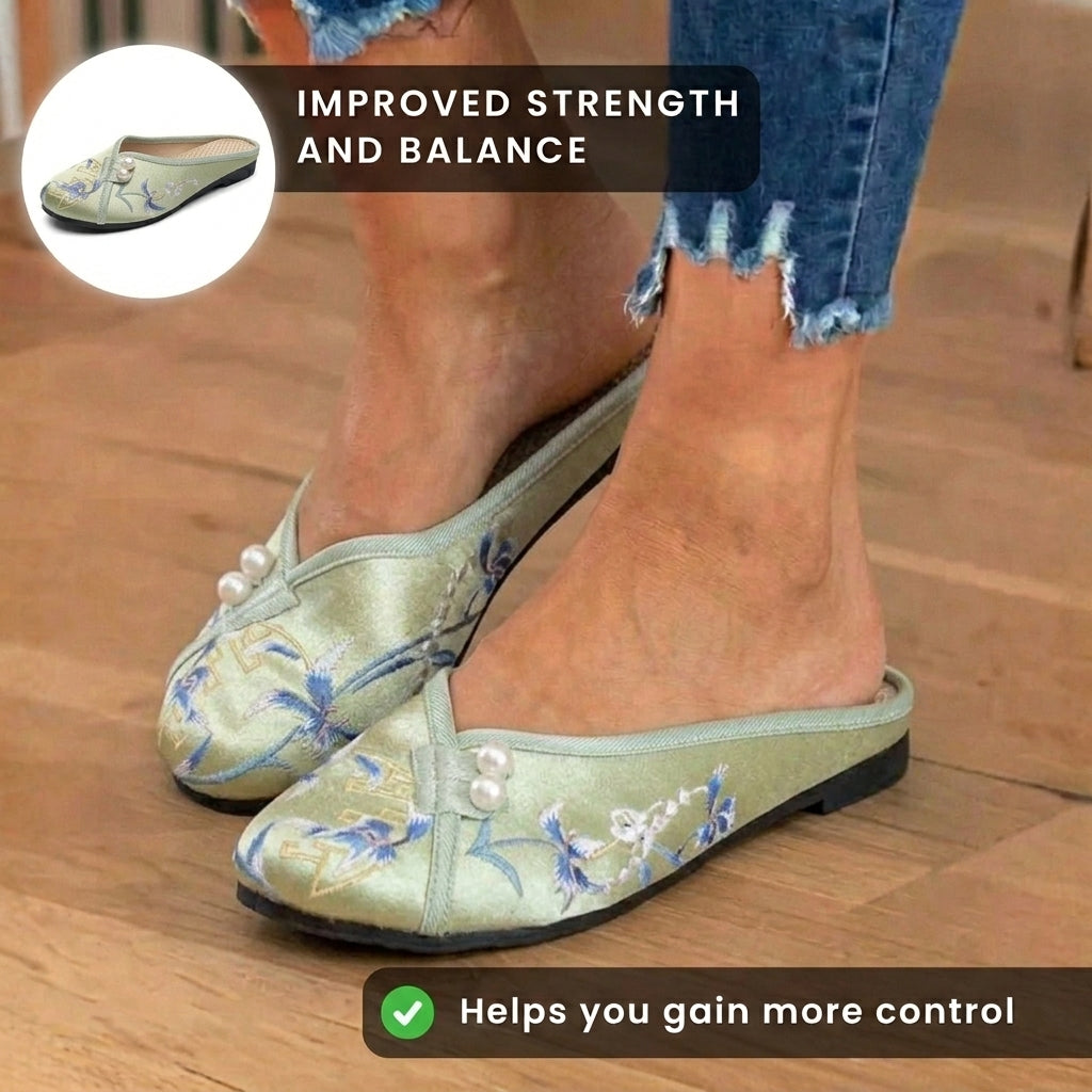 Classic Orthopedic Slippers with Timeless Style
