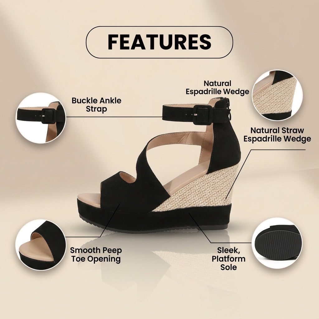 Vintage Inspired Orthopedic Sandals