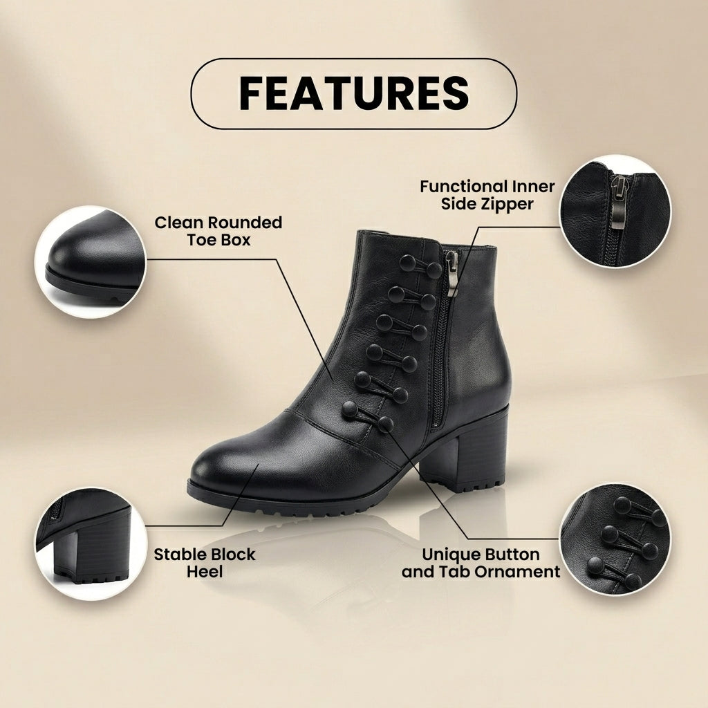 Chic Orthopedic Boots with Unique Design