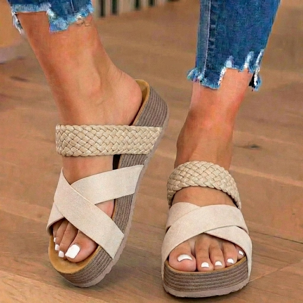 Vintage Inspired Orthopedic Sandals