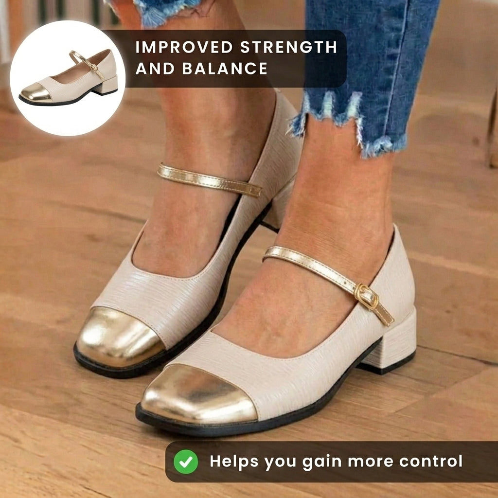 Vintage Inspired Orthopedic Heels