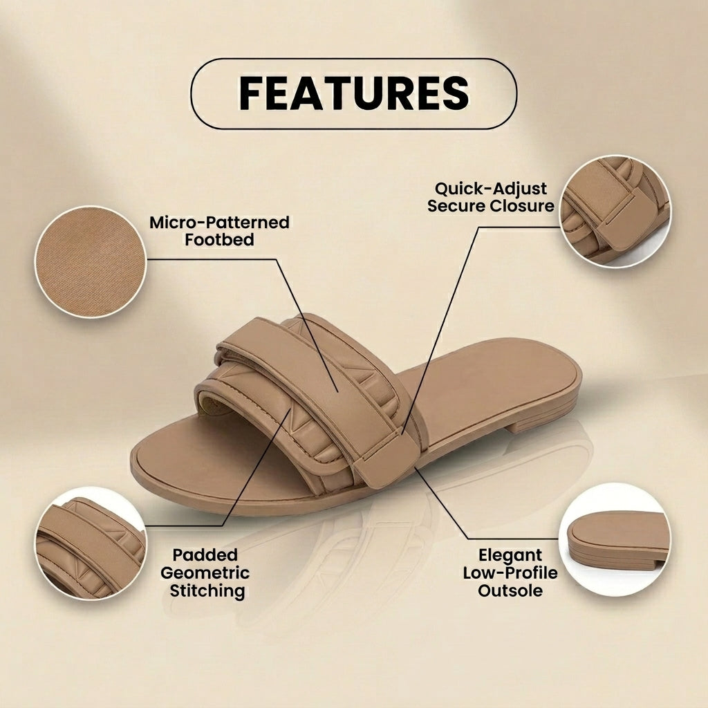 Chic Orthopedic Slippers with Unique Design