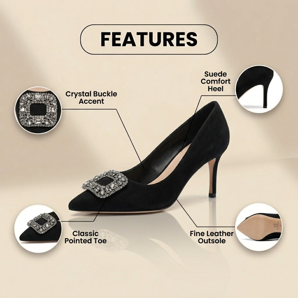 Vintage Inspired Orthopedic Heels