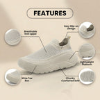 Chic Orthopedic Sneakers with Unique Design