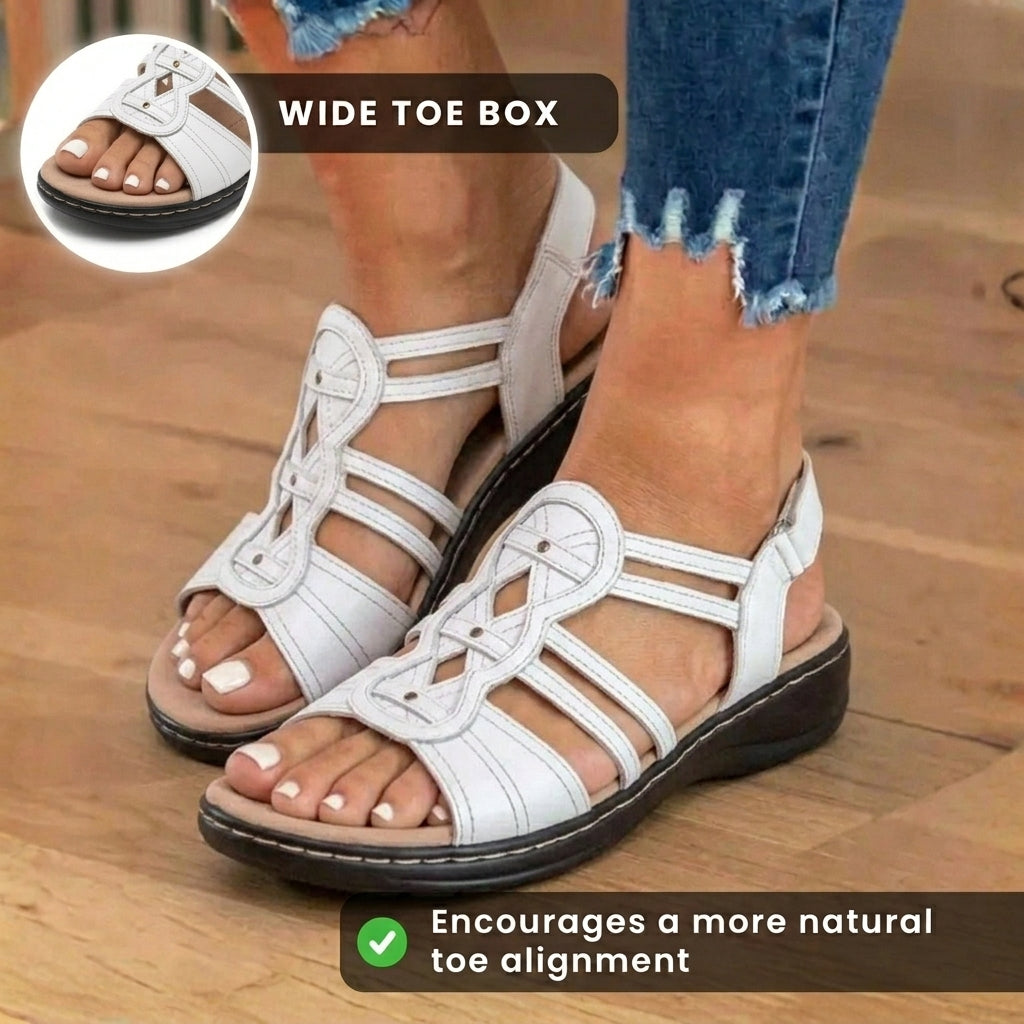 Vintage Inspired Orthopedic Sandals