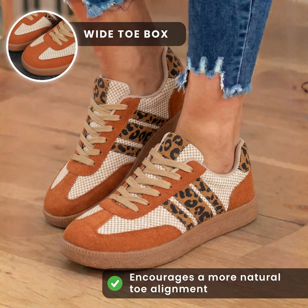 Classic Orthopedic Sneakers with Timeless Style