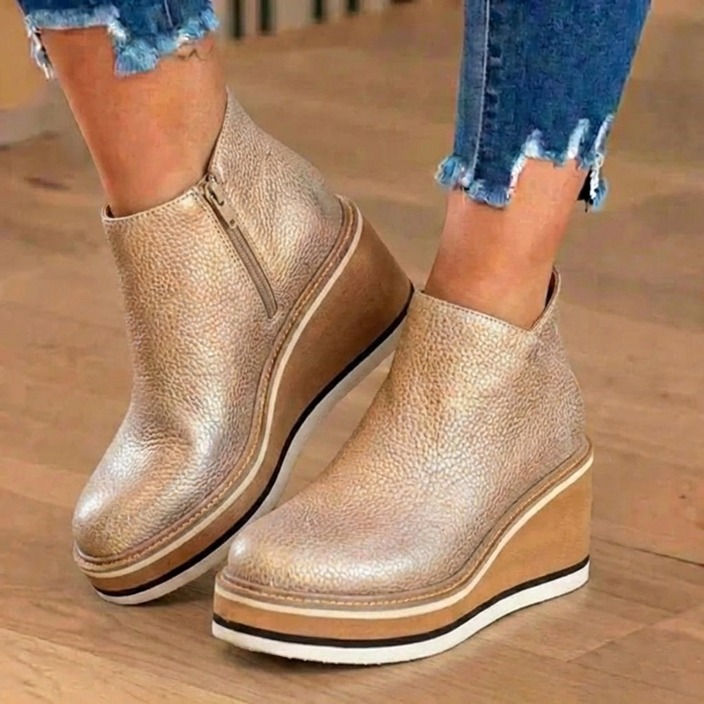 Chic Orthopedic Boots with Unique Design
