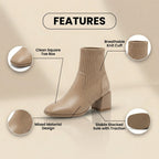 Classic Orthopedic Boots with Timeless Style
