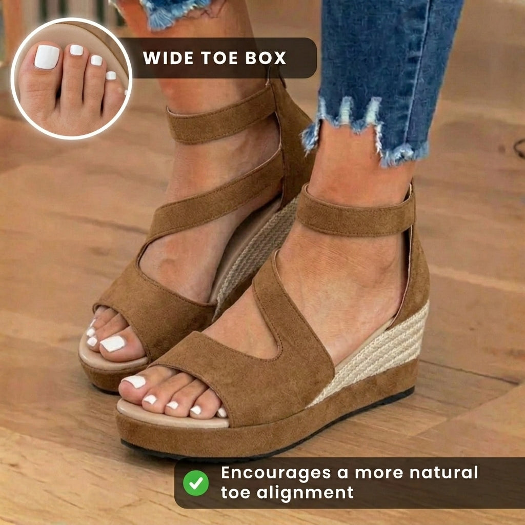 Vintage Inspired Orthopedic Sandals