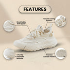 Chic Orthopedic Sneakers with Unique Design